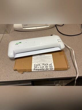 White Home Office Laminator